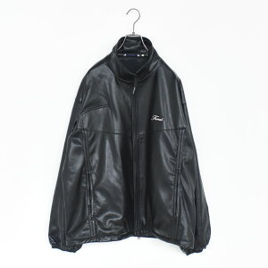 �ySALE 20��OFF�zFARAH�i�t�@�[���[�j/Synthetic Leather Zip Up Jacket �V���Z�e�B�b�N���U�[ �W�b�v�A�b�v�W���P�b�g/FR0502-M1014�y�ԕi�����s�z