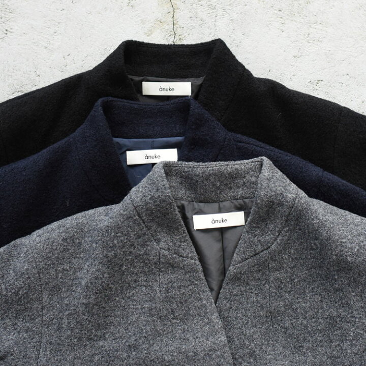 楽天市場】【SALE 30％OFF】anuke（アンヌーク）/Collarless Cocoon 