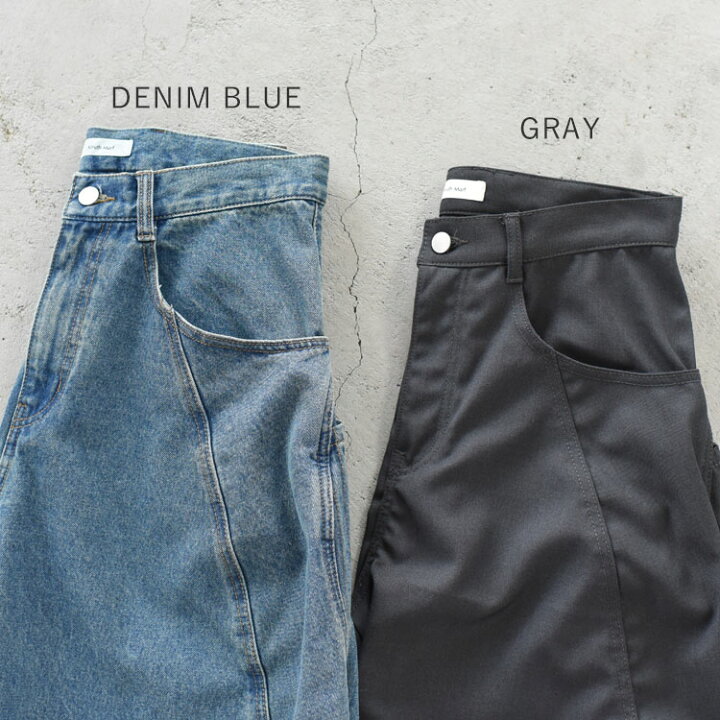 楽天市場】Knuth Marf（クヌースマーフ）/tuck design denim pants 