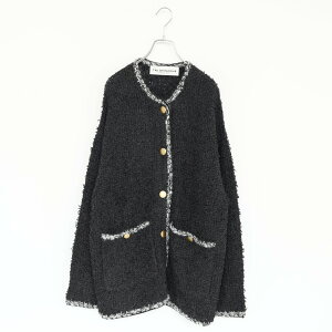 THE SHINZONE�i�V���]�[���j/TWEED KNIT CARDIGAN �c�C�[�h�j�b�g�J�[�f�B�K��/26AMSNI05�y2026�H�~�z