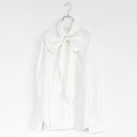 【SALE 30％OFF】anuke（アンヌーク）/Volume Ribbon Shirts ボリュームリボンシャツ/62520407【返品交換不可】