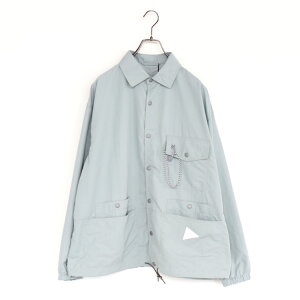 and wander�i�A���h�����_�[�j/crinkled nylon shrits jacket �N�����N�� �i�C���� �V���c�W���P�b�g/574-6983098�y2026�t�āz