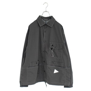 and wander�i�A���h�����_�[�j/crinkled nylon shrits jacket �N�����N�� �i�C���� �V���c�W���P�b�g/574-6983098�y2026�t�āz