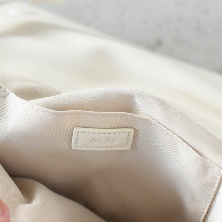 楽天市場】anuke（アンヌーク）/Ecoleather Wrap Bag エコレザーラップ 