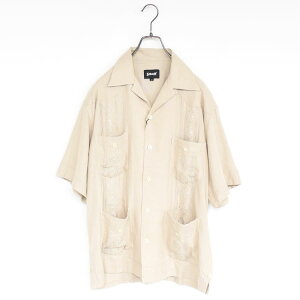 Schott�i�V���b�g�j/LINEN GUAYABERA SHIRT ���l�� �O�@�W���x�[���V���c/782-6123008�y2026�t�āz