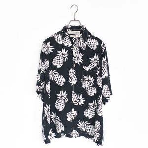 REMI RELIEF�i���~ �����[�t�j/PINEAPPLE PRINT ALOHA SHIRT �p�C�i�b�v�����A���n�V���c/RN30389014�y2026�t�āz