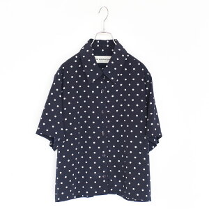 THE SHINZONE�i�V���]�[���j/POLKA DOT HALF SLEEVE SHIRT �|���J�h�b�g�n�[�t�X���[�u�V���c/26MMSBL09�y2026�t�āz