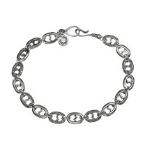 楽天市場】シルバー925 アンカーチェーン ブレスレットの通販 