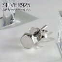 ＼6/10限定P10倍／SALE10％OFF！さらに割引クーポン　Binich(ビニッチ) マイクロ ヘキサゴン ピアス メンズ シルバー9…