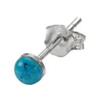 Binich(ビニッチ) マイクロ ポイント ターコイズ ピアス ピアス メンズ 男性 女性 レディース 天然石 シ…