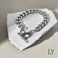 Binich(ビニッチ) LYシリーズ ブレスレット メンズ 喜平 キヘイ チェーン マンテル シンプル ステンレス …