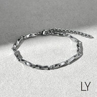 Binich(ビニッチ) LYシリーズ ブレスレット メンズ レディース ユニセックス ツイスト チェーン シンプル…