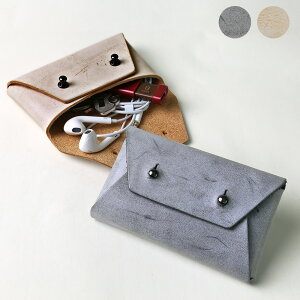 \割引クーポン/Binich(ビニッチ) ポーチ 小物入れ フォグワックス レザー ポーチ 本革 メンズ ミニポーチ コンパクト シンプル 財布にも 革 革小物 ケース 小さい ピルケース おしゃれ [レザ