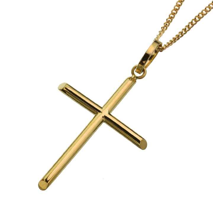 楽天市場 割引クーポン Binich ビニッチ 18金 ネックレス K18 ゴールド スティック クロス ペンダント トップのみ メンズ シンプル 十字架 ゴールドアクセサリー オシャレ シルバーアクセサリーbinich