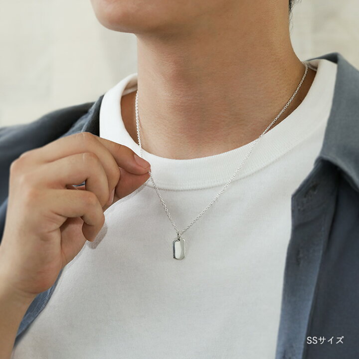 楽天市場】Binich(ビニッチ) ノーネーム ドッグタグ ペンダント 