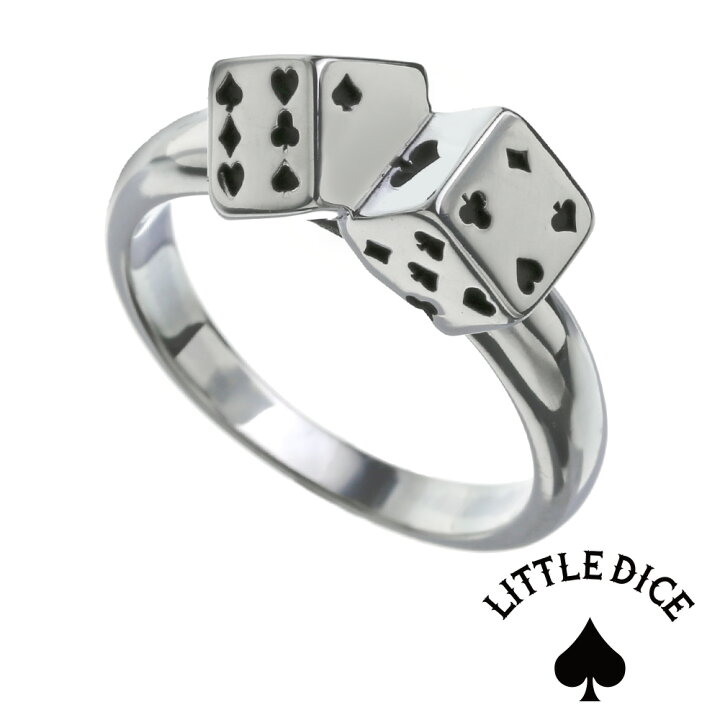 楽天市場 Little Dice リトルダイス リング メンズ ブランド ダブル ダイス トランプ リング メンズ 指輪 メンズ シルバー925 アクセサリー サイコロ シルバーリング シルバーアクセサリーbinich