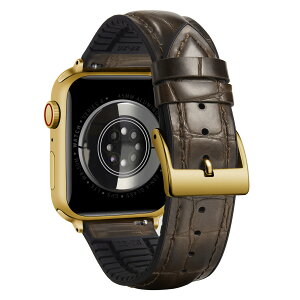 Apple Watch�Ή� ���U�[�x���g ���j�v�͗l �����V���R�� �o���h 49mm 46mm 45mm 44mm 42mm 41mm 40mm 38mm �R���p�`�u�� �A�b�v���E�H�b�`�o���h �ʋC�� iWatch�Ή� �o���h Ultra3/2/1 SE3/2/1 Series 11/10/9/8/7/6/5/4/3/2/