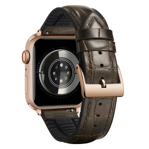 Apple Watch�Ή� ���U�[�x���g ���j�v�͗l �����V���R�� �o���h 49mm 46mm 45mm 44mm 42mm 41mm 40mm 38mm �R���p�`�u�� �A�b�v���E�H�b�`�o���h �ʋC�� iWatch�Ή� �o���h Ultra3/2/1 SE3/2/1 Series 11/10/9/8/7/6/5/4/3/2/