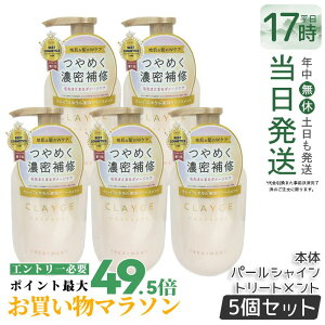 �y5�Z�b�g�zCLAYGE �N���[�W�� �g���[�g�����g PS �p�[���V���C�� �{�� 500ml ����P�A �n���P�A �R���f�B�V���i�[ �N���C �D ������ �I�[�K�j�b�N ���� ���˂� �A���} ���炳�� ���邨�� ���t