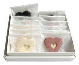 【バレンタイン】 ギフト 詰め合わせ 無添加 グルテンフリー お菓子 スイーツ【米粉使用 チョコサンドクッキー12個 送料無料 (一部地域送料400円)】ハートクッキー 米粉 小麦粉不使用 内祝い お礼 退職 異動 プレゼント ラッピング のし紙対応