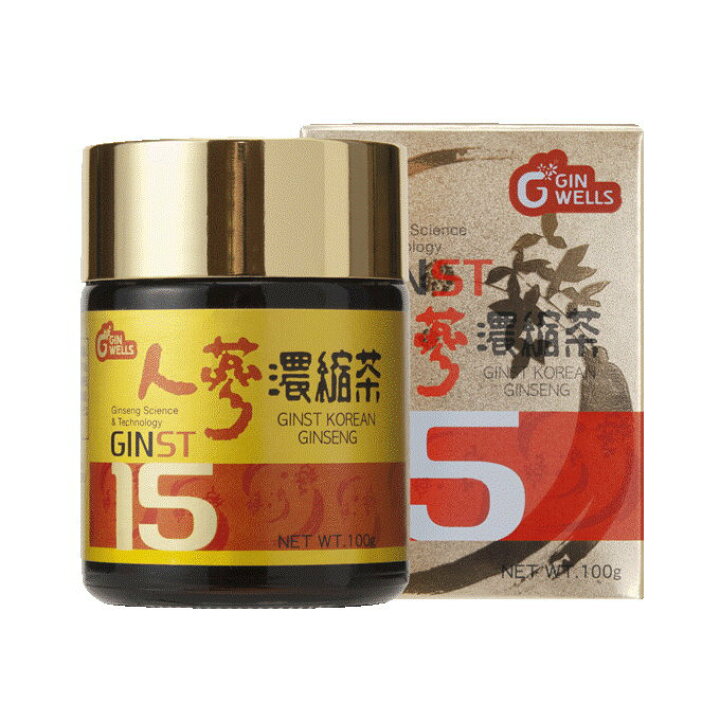 楽天市場】一和高麗人参ジンスト人蔘濃縮茶(発酵エキス10%配合)100g 