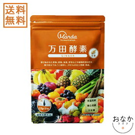 【メール便/送料無料【万田酵素】GINGER（ジンジャー）ペースト分包タイプ77.5g(2.5g×31包)