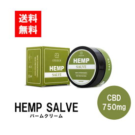 【コ・送料無料】ENDOCA ヘンプサルヴ バームクリーム 750mgCBD 30gCBD カンナビジオール ヘンプ HEMP オーガニック バーム 肌荒れ 敏感肌 デンマーク