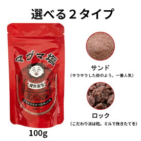 シーラン マグマ塩 料理用 100g 詰め替用希少価値の高い超高級天然岩塩［美肌塩］サンド ロック 砂 粒