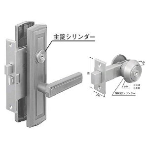 YKK ���փh�A ���o�[�n���h�� ���� MIWA TESP LZSP YKK ���o�[�n���h�� ���Z�b�g���E���p (HHJ-0232U9)
