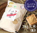 【送料無料】令和7年産│有機JAS認証 コシヒカリ小松姫 プレミアム 玄米(金井農園の有機米)[2kg] 群馬産《常温・産地直送便》