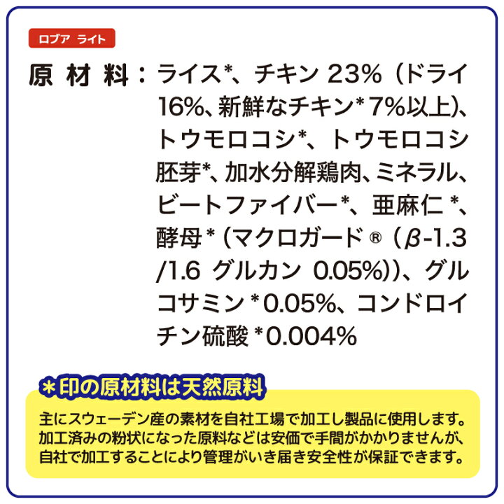 楽天市場 正規輸入品 犬用 ロブア ライト 大粒 12kg ボジータ グルテンフリー ドッグフード体重過多 ダイエット犬用総合栄養食 賞味期限 22 08 09 グローバルエクセレントプロダクツ