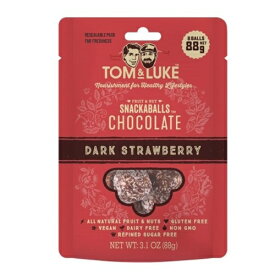 【TOM＆LUKE】フルーツ＆ナッツスナックボール チョコレート ダークストロベリー88g トムアンドルーク お菓子 洋菓子 ギフト プレゼント プチギフト チョコ チョコレート