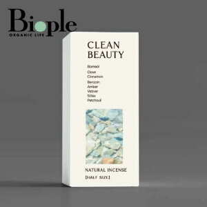 �y�|�C���g5�{�z�yNATURAL INCENSE�z��{�����{�� CLEAN BEAUTY�i�n�[�t�T�C�Y�j | �T���_���E�b�h �� ���� ���� �����o�ɂ��� �V�R���h �V�R ���h �O���[�u �V�i���� �X�p�C�V�[ �X���[�L�[ ��̓�