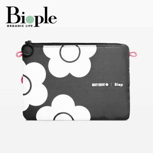 【ポイント5倍】【MARY QUANT & Biop】MARY QUANT & Biop デイジーダブルポケットポーチ | マリークワント マリクワ ビオップ ポーチ サコッシュ サステナブル 2way 新型ポーチ ダブルポケット ギフト