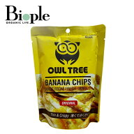 【OWL TREE】OWL TREE バナナチップス | ギルトフリー 添加物不使用 おやつ 間食 バナナ シンプル