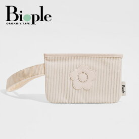 【50％OFF】【MARY QUANT × Biople】MARY QUANT×Biople コーデュロイポーチS | ギフト プレゼント コーデュロイ ポーチ コラボ 限定 マリクワ マリークワント
