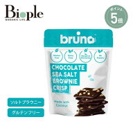 【ポイント5倍】【bruno snack】クリスピーシーソルトブラウニー | グルテンフリー ココナッツ ブラウニ…