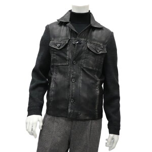 THE JACK Leathers �U�E�W���b�N���U�[ �C�^���A�u�����h �j�b�g�����U�[�R���{ �g���b�J�[�W���P�b�g ���U�[�u���]�� �����Y �H�~ �{�v ���U�[�W���P�b�g �v�W���� ���B���e�[�W�X�^�C���y����