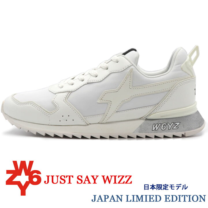 楽天市場】W6YZ ≪ウィズ≫ スニーカー 白 JUST SAY WIZZ ≪ジャスト  