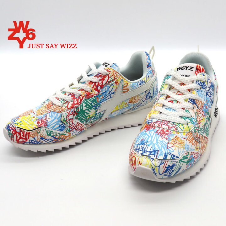 楽天市場】W6YZ ≪ウィズ≫ スニーカー 白 JUST SAY WIZZ ≪ジャスト 