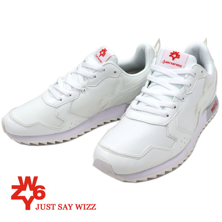 楽天市場】W6YZ ≪ウィズ≫ スニーカー 白 JUST SAY WIZZ ≪ジャスト 