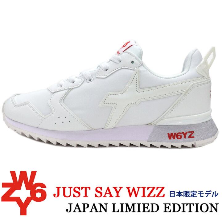楽天市場】W6YZ ≪ウィズ≫ スニーカー 白 JUST SAY WIZZ ≪ジャスト 