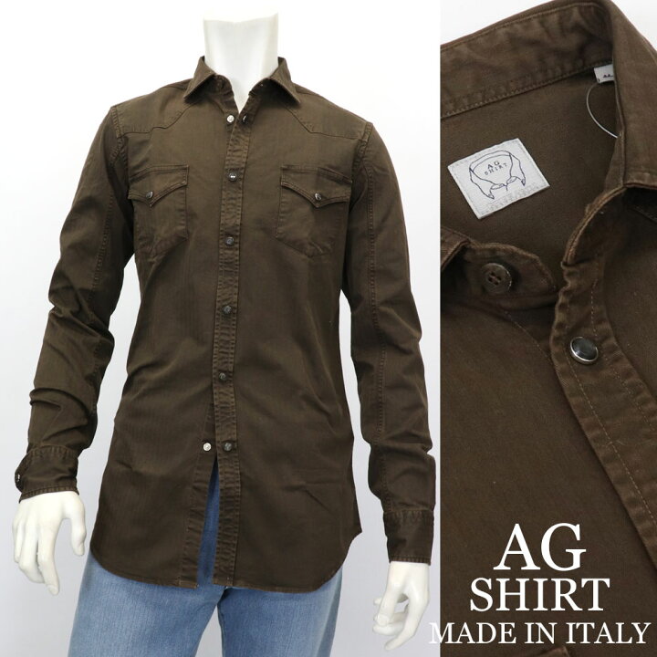 楽天市場】AG SHIRT イタリア製 ALESSANDRO GHERARDI アレッサンドロ 