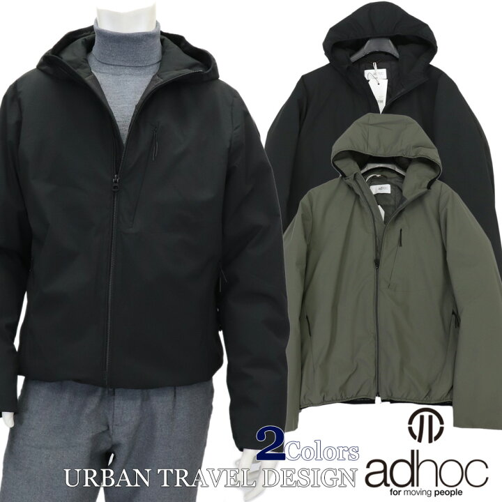 楽天市場】adhoc ≪アドホック≫ フーテッドブルゾン イタリアブランド 