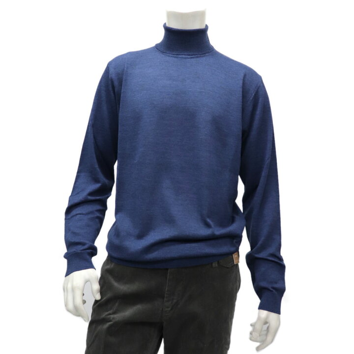 Zegna ケーブル編みタートルネックセーター 【すべてのアクアリウムの 