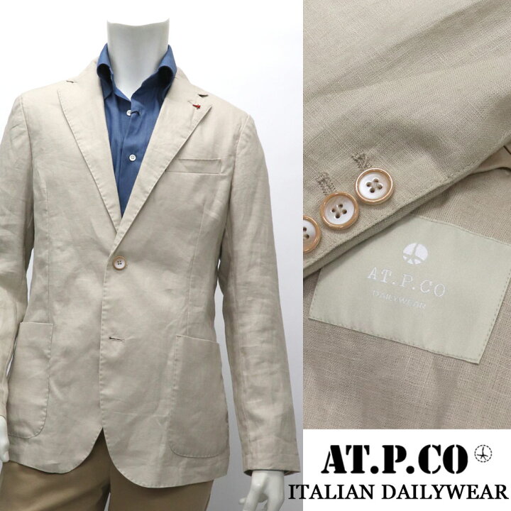 楽天市場】AT.P.CO ≪アティピコ≫ イタリアブランド リネンジャケット 