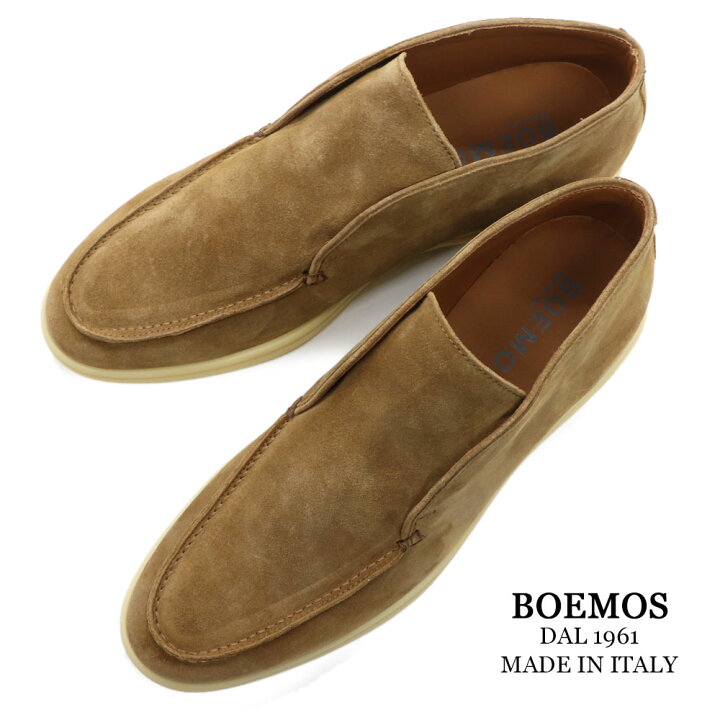 楽天市場】BOEMOS ≪ボエモス≫ イタリア スリッポンシューズ メンズ 