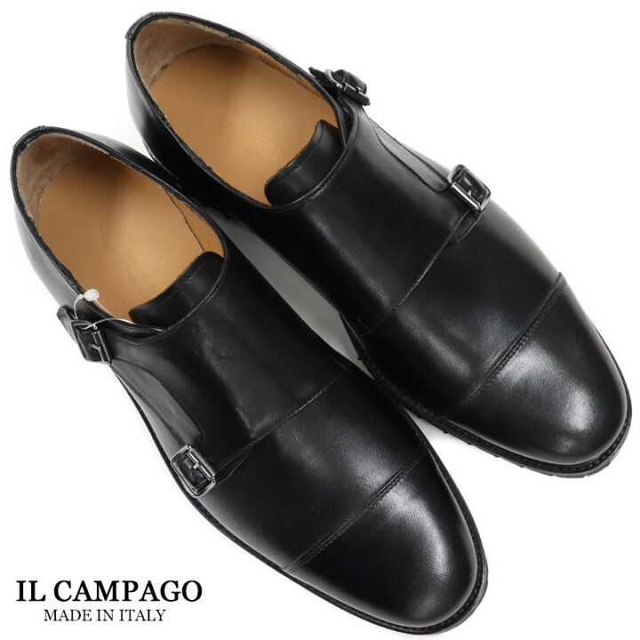 楽天市場】IL CAMPAGO ≪イルカンパゴ≫ イタリア製 ダブルモンク 