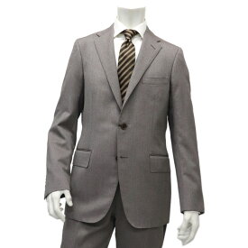 SartoriaPisthes ≪サルトリアピステス≫ by I.J.I unit イタリアンテーラードスーツ メンズ 秋冬 Supere80’sウール スタイリッシュ2ボタンスーツ ≪LIPARI≫ シングルスーツ ビジネス おしゃれ スーツ ベージュヘリンボーンストライプ【送料無料】98000SKA