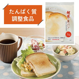 低たんぱく 越後の食パン(100g×20袋)【メーカー直送・送料無料】 バイオテックジャパン 低たんぱく 低たんぱく食品 低たんぱくパン たんぱく質調整食品 腎臓 腎臓食 米粉パン